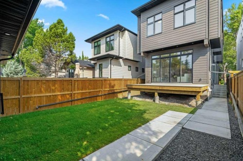 2311 6 Avenue Nw, Calgary, AB - Outdoor With Deck Patio Veranda