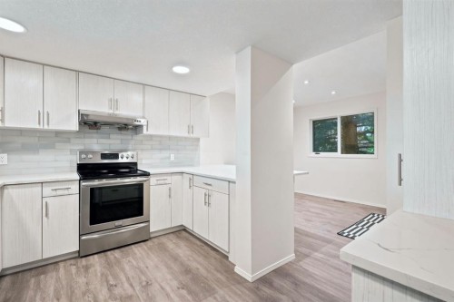 84-5810 Patina Drive Sw, Calgary, AB - Indoor Photo Showing Kitchen
