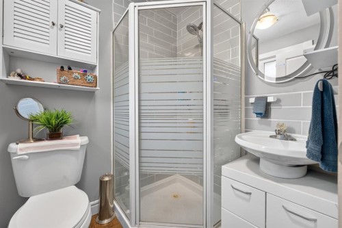 121 Edey Close, Cremona, AB - Indoor Photo Showing Bathroom