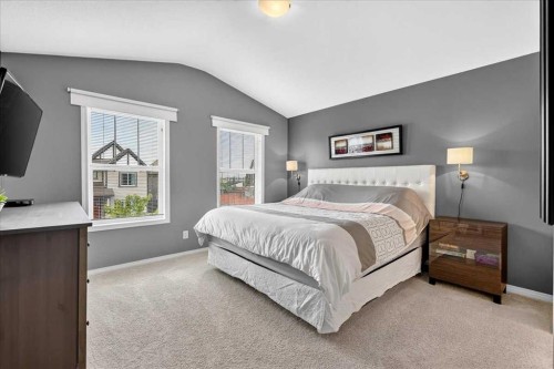 60 Mahogany Grove Se, Calgary, AB - Indoor Photo Showing Bedroom