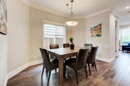115 15 Street Nw, Calgary, AB - Indoor Photo Showing Dining Room