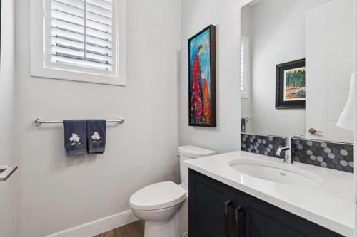 176 Cranbrook Drive Se, Calgary, AB - Indoor Photo Showing Bathroom