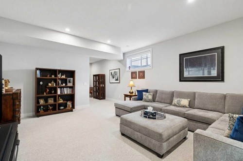 176 Cranbrook Drive Se, Calgary, AB - Indoor Photo Showing Living Room