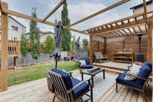 322 Tuscany Drive Nw, Calgary, AB - Outdoor With Deck Patio Veranda With Exterior