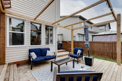 322 Tuscany Drive Nw, Calgary, AB - Outdoor With Deck Patio Veranda With Exterior