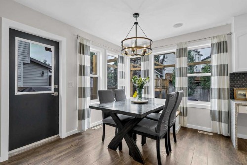 322 Tuscany Drive Nw, Calgary, AB - Indoor Photo Showing Dining Room