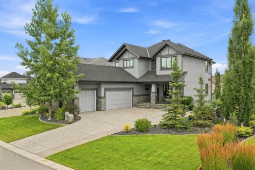 41 Whispering Springs Way, Heritage Pointe, AB - Outdoor With Facade