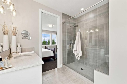41 Whispering Springs Way, Heritage Pointe, AB - Indoor Photo Showing Bathroom