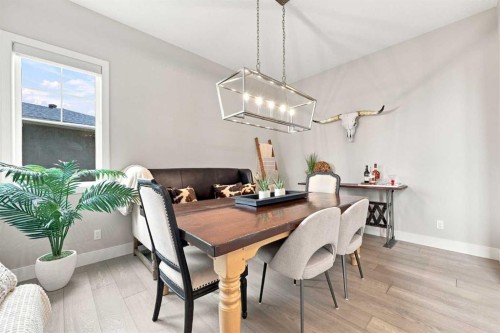 41 Whispering Springs Way, Heritage Pointe, AB - Indoor Photo Showing Dining Room