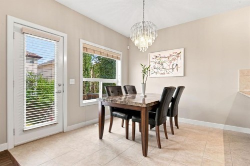 58 Everwoods Park Sw, Calgary, AB - Indoor Photo Showing Dining Room