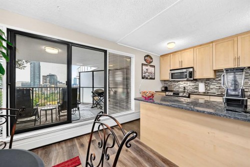 101-300 Meredith Road Ne, Calgary, AB - Indoor Photo Showing Kitchen