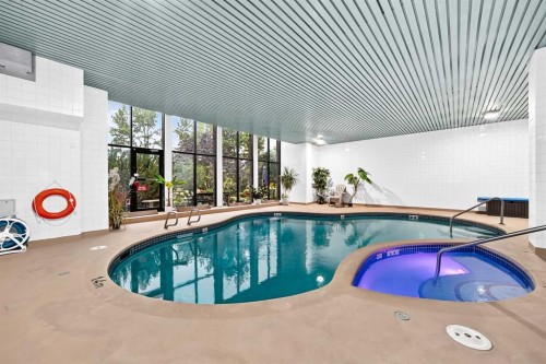 101-300 Meredith Road Ne, Calgary, AB - Indoor Photo Showing Other Room With In Ground Pool