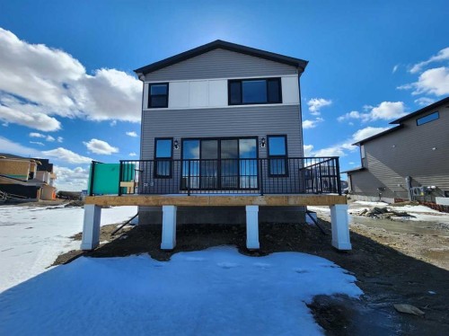 364 Herron Landing Ne, Calgary, AB - Outdoor With Deck Patio Veranda