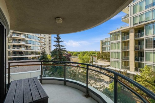 305-1078 6 Avenue Sw, Calgary, AB - Outdoor With Balcony With Exterior