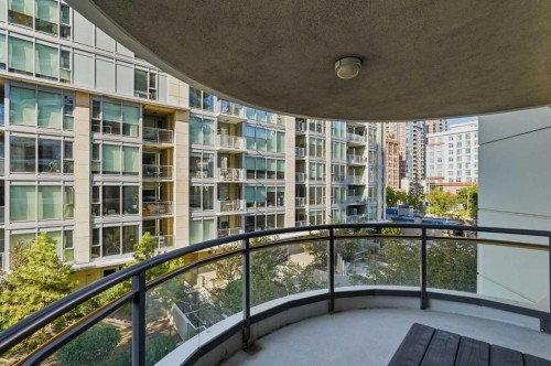 305-1078 6 Avenue Sw, Calgary, AB - Outdoor With Balcony With Exterior