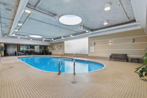 305-1078 6 Avenue Sw, Calgary, AB - Indoor Photo Showing Other Room With In Ground Pool