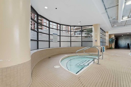 305-1078 6 Avenue Sw, Calgary, AB - Indoor Photo Showing Other Room With In Ground Pool