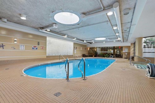 305-1078 6 Avenue Sw, Calgary, AB - Indoor Photo Showing Other Room With In Ground Pool