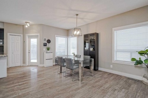 260 Chaparral Ridge Circle Se, Calgary, AB - Indoor Photo Showing Dining Room