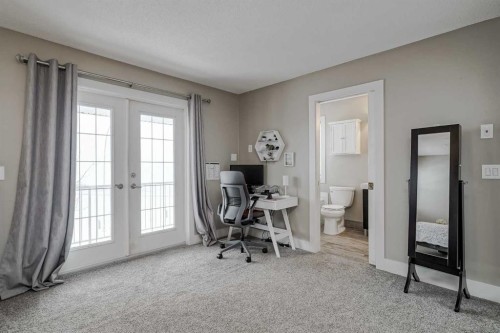 260 Chaparral Ridge Circle Se, Calgary, AB - Indoor Photo Showing Office