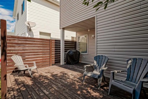 260 Chaparral Ridge Circle Se, Calgary, AB - Outdoor With Deck Patio Veranda With Exterior