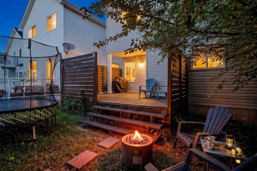 260 Chaparral Ridge Circle Se, Calgary, AB - Outdoor With Deck Patio Veranda