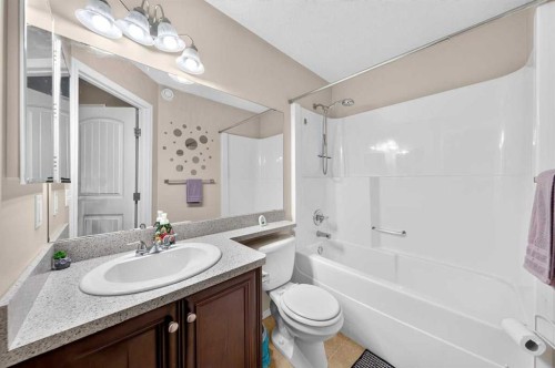 #104-20 Panatella Landing Nw, Calgary, AB - Indoor Photo Showing Bathroom