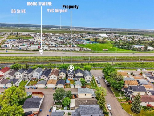 112 Martinglen Close Ne, Calgary, AB - Outdoor With View