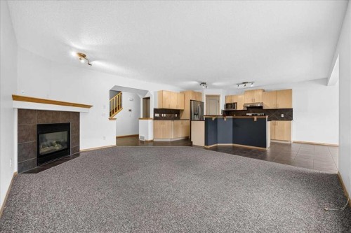177 Royal Birch Terrace Nw, Calgary, AB - Indoor With Fireplace