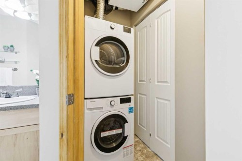 106-7 Everridge Square Sw, Calgary, AB - Indoor Photo Showing Laundry Room