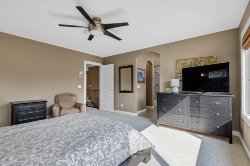 103 Tuscany Estates Crescent Nw, Calgary, AB - Indoor Photo Showing Bedroom