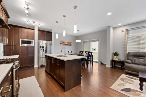 188 Savanna Grove Ne, Calgary, AB - Indoor Photo Showing Kitchen With Upgraded Kitchen