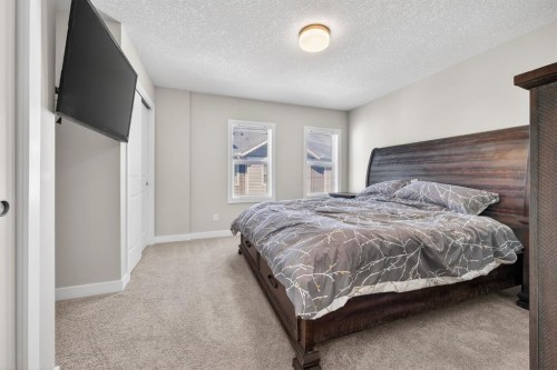 355 Silverado Common Sw, Calgary, AB - Indoor Photo Showing Bedroom