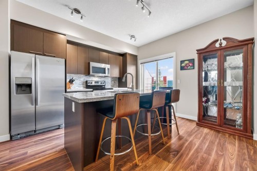 355 Silverado Common Sw, Calgary, AB - Indoor Photo Showing Kitchen With Stainless Steel Kitchen