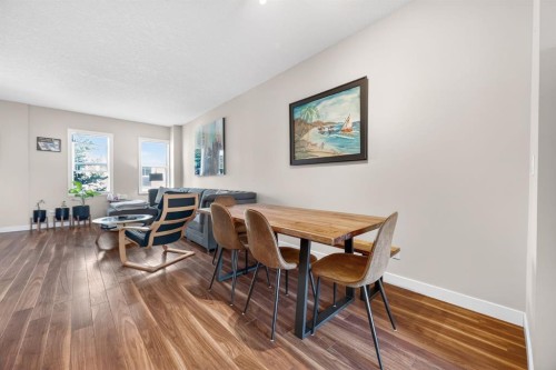 355 Silverado Common Sw, Calgary, AB - Indoor Photo Showing Dining Room
