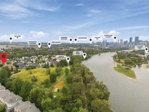 4 Inglewood Landing Se, Calgary, AB - Outdoor With View
