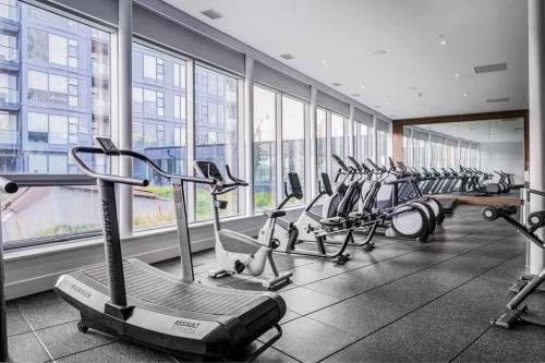 704-530 3 Street Se, Calgary, AB - Indoor Photo Showing Gym Room
