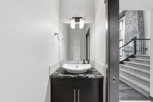 8243 Fortress Drive Sw, Calgary, AB - Indoor Photo Showing Bathroom