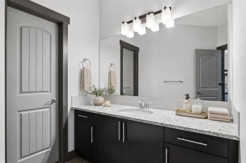 8243 Fortress Drive Sw, Calgary, AB - Indoor Photo Showing Bathroom