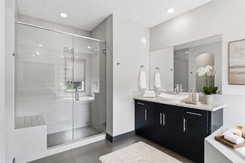 8243 Fortress Drive Sw, Calgary, AB - Indoor Photo Showing Bathroom