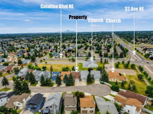 51 Del Monica Place Ne, Calgary, AB - Outdoor With View
