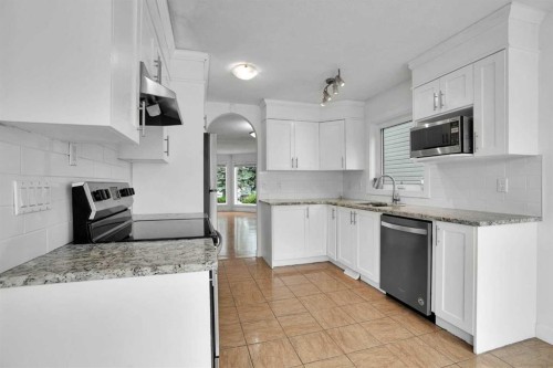 51 Del Monica Place Ne, Calgary, AB - Indoor Photo Showing Kitchen With Stainless Steel Kitchen With Upgraded Kitchen