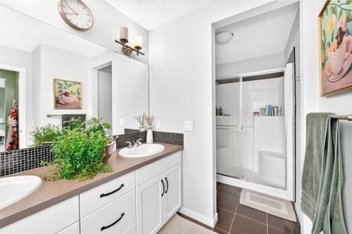 64 Sunset Square, Cochrane, AB - Indoor Photo Showing Bathroom