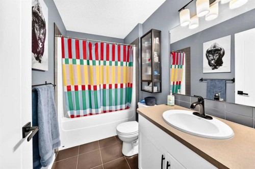 64 Sunset Square, Cochrane, AB - Indoor Photo Showing Bathroom