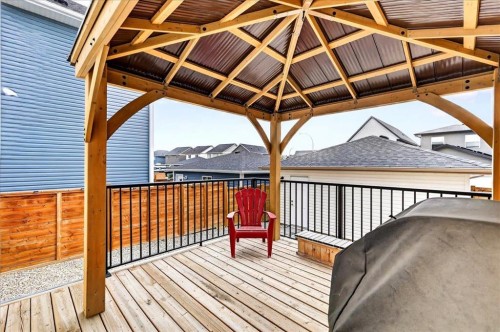 163 Copperleaf Way Se, Calgary, AB - Outdoor With Deck Patio Veranda With Exterior