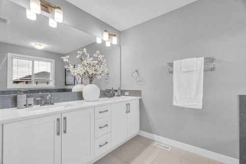 49 Creekside Avenue Sw, Calgary, AB - Indoor Photo Showing Bathroom