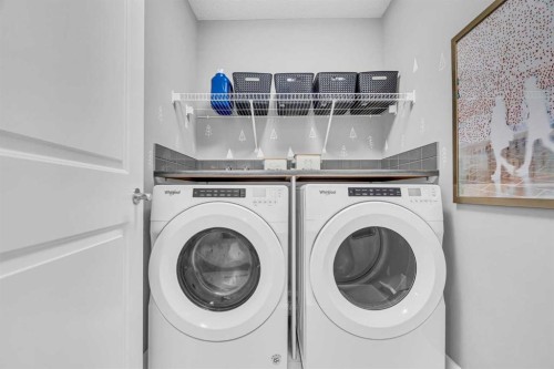 49 Creekside Avenue Sw, Calgary, AB - Indoor Photo Showing Laundry Room