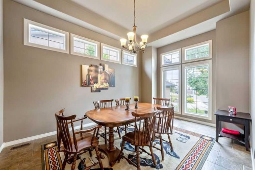 22 Tuscany Estates Crescent Nw, Calgary, AB - Indoor Photo Showing Dining Room
