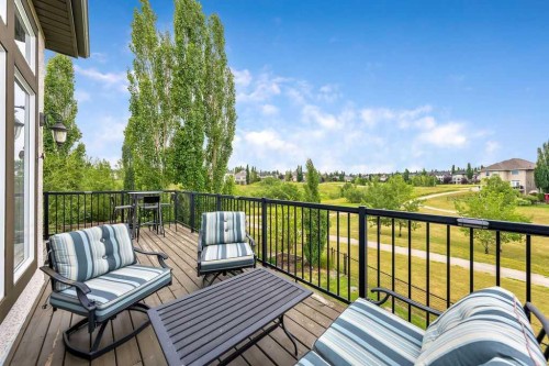 22 Tuscany Estates Crescent Nw, Calgary, AB - Outdoor With Deck Patio Veranda With Exterior