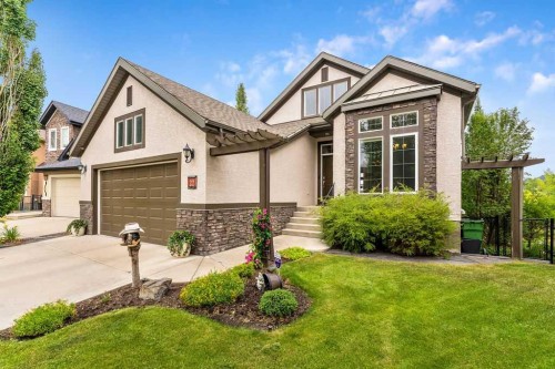 22 Tuscany Estates Crescent Nw, Calgary, AB - Outdoor With Facade